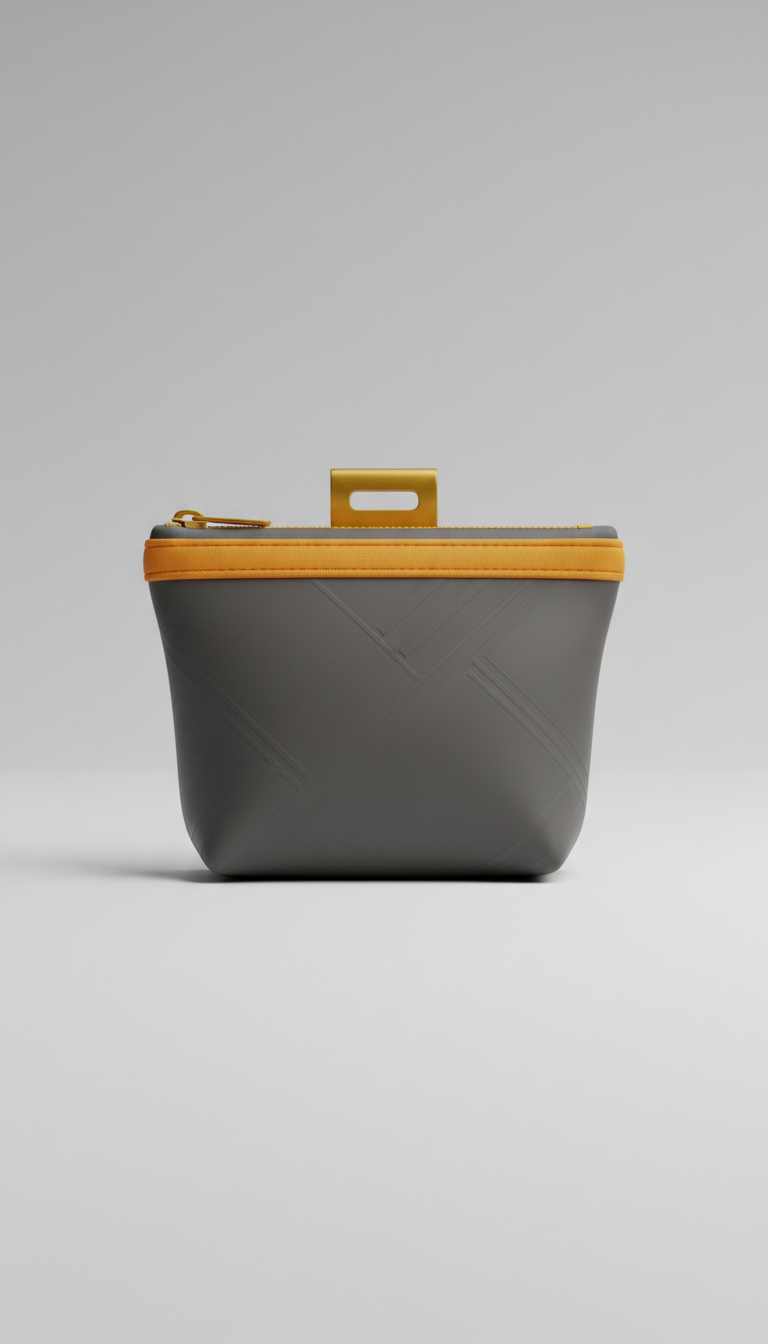 Urban gold treat pouch